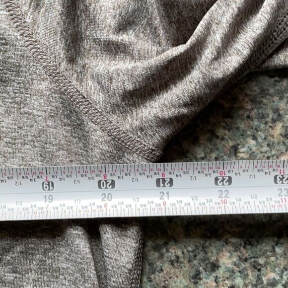 Athletic Works Long Sleeve Tee Women’s L 12-14 Gray Shirt Polyester Workout Top - Picture 7 of 8